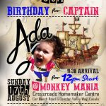 Pirate Birthday invitation
